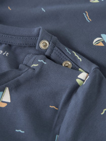 NAME IT T-shirt Vroels Vintage Indigo Boat